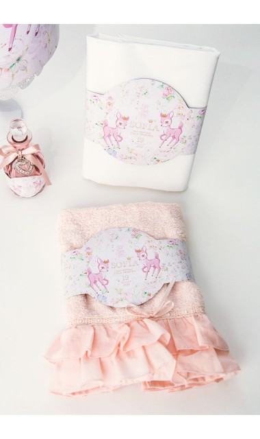 Trusou botez pentru fetite inspirat din desene animate cu caprioara Bambi 1
